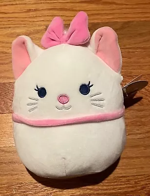 Squishmallows 8  Stuffed Plush Aristocats Marie Pink White Movie Animal Toy • $14