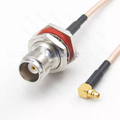 TNC Female Jack Bulkhead To MMCX Male RG316 Pigtail 50ohm Coaxial Cable Bydpete • $4.20