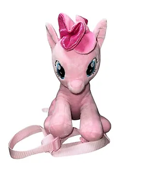 My Little Pony Pinkie Pie Hug Me Deluxe Plush Backpack Knapsack MLP Bag • $34.99