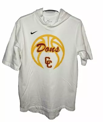 Nike Cathedral Catholic DONS Basketball Short Sleeve Hoodie Size Large (L) • $15