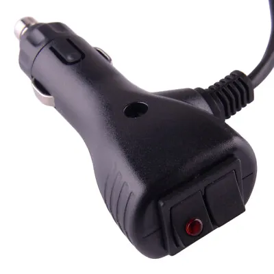 12V Car Cigarette Lighter Socket Adapter Plug On/Off Trigger Momentary Switch B6 • £11.29