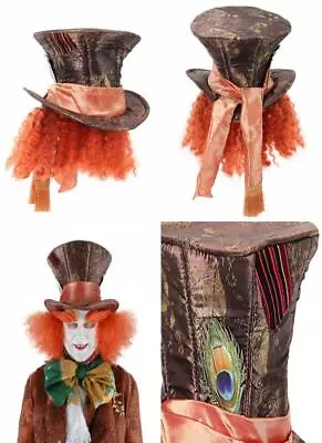 Disney Mad Hatter Hat With Hair For Women And Men By One Size Multi-color  • $51.99