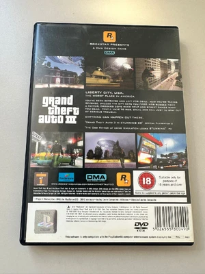 £0.99 • Buy Grand Theft Auto III 3 GTA Playstation PS2 Action Video Game PAL