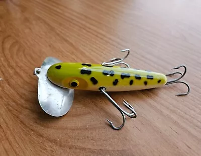 Vintage Arbogast Musky Jitterbug Topwater Fishing Lure  • $21.99