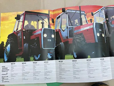 Massey Ferguson Tractor230-2402502652906756906982620-2720 Range Brochure • £9.99