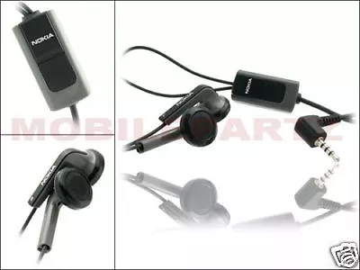 £4.99 • Buy Genuine Nokia Hs-47 Stereo Headset For 2760 6300 6500 7100 7510 7610 E51 E90 