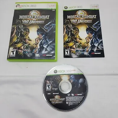 $12.98 • Buy CIB Mortal Kombat Vs. DC Universe (Xbox 360, 2008)