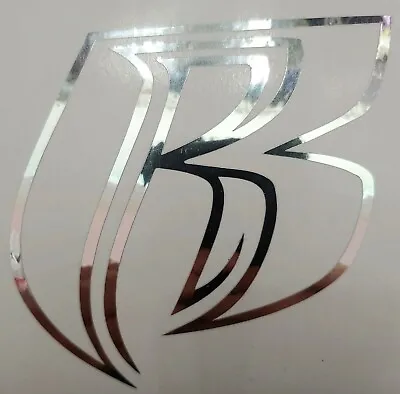 4 Inch Wide CHROME Decal Ruff Ryders DMX Motorcycle Music Car Truck RIP • $5.99