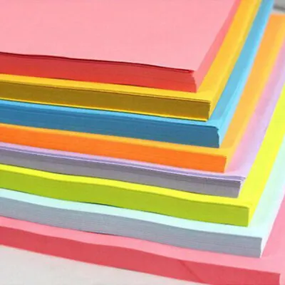£1.25 • Buy A4 Coloured Card Arts & Craft 260gsm 30 Colours Colour Sheets