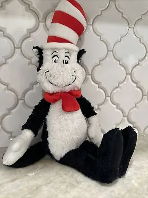 $8.99 • Buy Dr. Suess Cat In The Hat 18  Plush Stuffed Toy Aurora World 2018