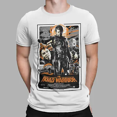 Mad Max T-Shirt The Road Warrior Movie Film Tee 70s 80s Interceptor Gift UK • £6.99