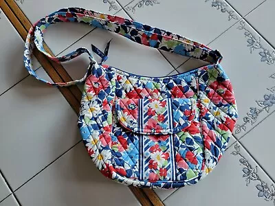 Vera Bradley Adjustable Crossbody/Shoulder Bag Summer Cottage Pattern • $29.99