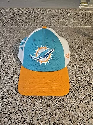 Miami Dolphins Hat Ballcap NFL New Era 39 Thirty Large/XL • $15