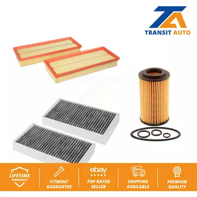 Air Cabin Engine Cartridge Oil Filters (3 Total) Kit For Mercedes-Benz ML350 • $33.22