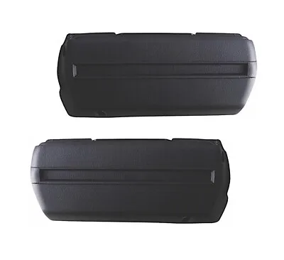 1968-72 Gm Black Armrest Base Camaro Chevelle Nova Firebird Gto 442 Skylark Pair • $102.49