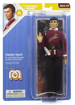 Mego Star Trek Wave 7 - Wrath Of Khan - Captain Spock 8  Action Figure • $23.95