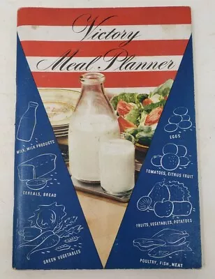 WWII Homefront Victory Meal Planner State Of New York 1942 • $7.99