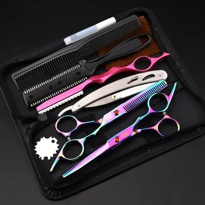 £3.99 • Buy Professional Hair Cutting And Thinning Scissors Hairdressing Salon Barber Set 