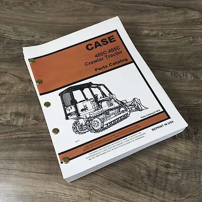 $38.97 • Buy Case 450C 455C Crawler Loader Tractor Dozer Parts Manual Catalog Exploded Views