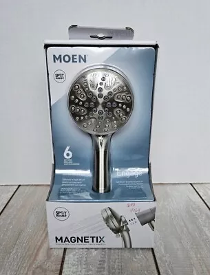 Moen Engage 6-Function Handheld Showerhead Spot Resist Brushed Nickel • $44.27