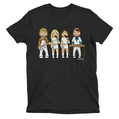 Swedish Pop Group VIPwees T-Shirt Organic Mens Womens Kids Music Inspired Gift • $29.51