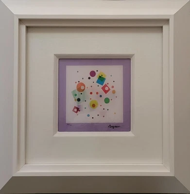 $1750 • Buy Yaacov Agam   Happy Mood   Small (sign, Numbered,  COA)