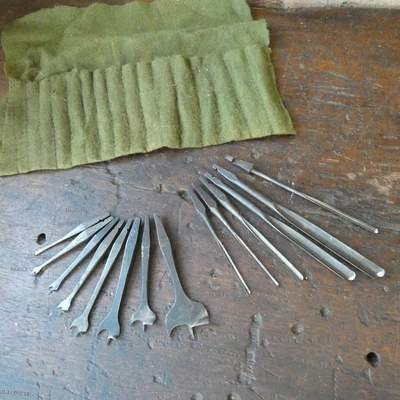 £30 • Buy Carpentry/Woodworking - A Selection Of Vintage Hand Brace Auger Bits