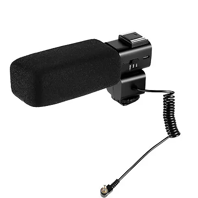 Universal Shotgun Microphone Video Recording Mic For Camcorder DSLR Camera • $83.99