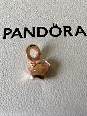 $19.97 • Buy Pandora Rose Gold Star & Letter Charm