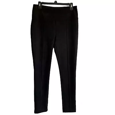 Andrew Marc Super Soft Velvet Thick Pull On Solid Black Legging Pants • $15