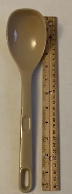 Vintage Rubbermaid Nylon Heavy Duty Solid 2 Oz Serving Spoon #7444 Beige • $16.99