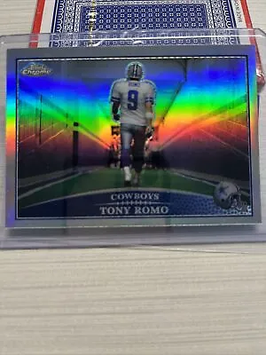 $19.99 • Buy 2009 Topps Chrome Refractor #TC56 Tony Romo Dallas Cowboys