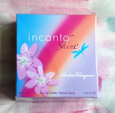 Salvatore Ferragamo INCANTO SHINE 100ml EDT Brand New! RRP £78 • £39.99