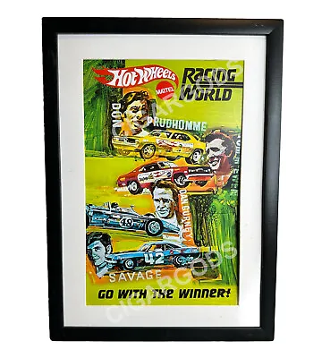 Snake & Mongoose Hot Wheels Redline Poster 11”x 17” Vintage Drag Racing • $25.68