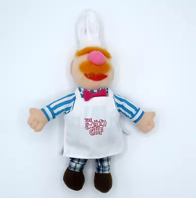 The Muppets SWEDISH CHEF Plush 10  Bean Bag Jim Henson Sababa Toys 2004 • $19.95