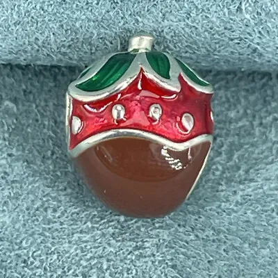 Chamilia Christmas Pudding Charm Enamel 925 Sterling Silver  • £12