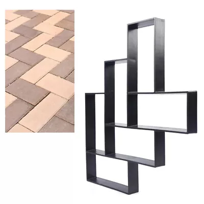 L Type Concrete Walk Pavement Molds Paving Mold Cement Brick Stone Road Paver • $18.05