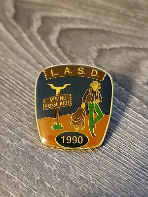 LASD Posse Los Angeles County Sheriff's Deptartment Spring Posse Ride Pin P • £12.55