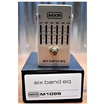 Dunlop MXR M109S Six Band Graphic Eq Equalizer M-109 Guitar Effect Pedal 6 Band • $119.99