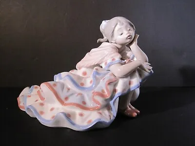 Deep In Thought Valencian By LLADRO #5389 Spain Figurine Spanish Flamenco • $249.99