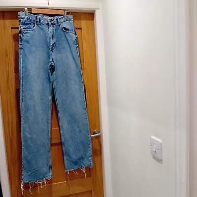 Zara 90s Full Length Jeans Size 12 • £5