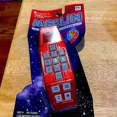 2003 MERLIN Handheld Electronic Game NEW IN SEALED PACKAGE! • $125