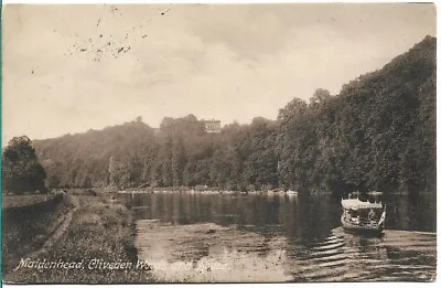 Scarce Old Postcard - Cliveden Woods And House - Maidenhead - Berkshire 1914 • £1.89