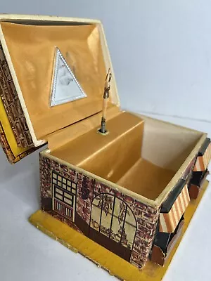 Vintage Bakery Shop Music Box With Ballerina Working Dancer Spins  • $25.44