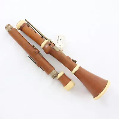 Thomas Key Boxwood Clarinet In C Circa 1830 HISTORIC COLLECTION • $1499