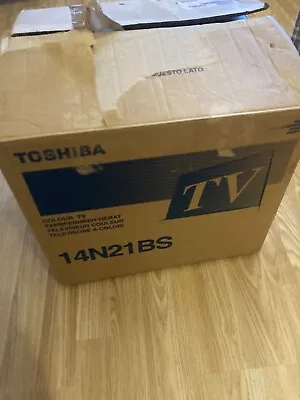 Toshiba 14N21BS Colour Crt Tv 14  Empty Box Only • £100