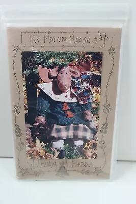 Waltzing With Bears Ms Marcia Moose Doll Pattern #148  Doll 21  • $3.95