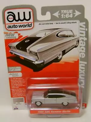 1965 '65 Amc Rambler Marlin Hobby Exclusive Deluxe Auto World 2024 • $8.95