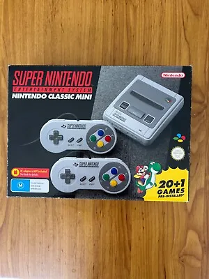 Nintendo Classic Mini: Super Nintendo Entertainment System • $180