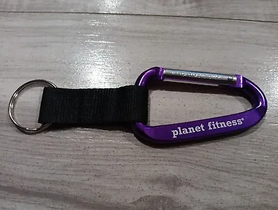 Planet Fitness - Carabiner Hook - Purple Keychain  • $4.05